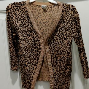 Leopard sweater